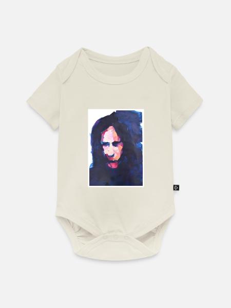 Original Kunstdruck "Zume" - Baby Premium Kurzarmbody - Naturweiß