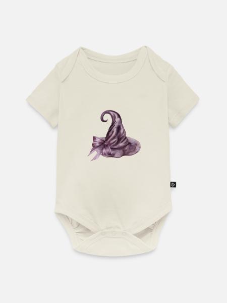Hexenhut - Baby Premium Kurzarmbody - Naturweiß