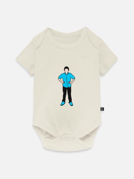 Styler - Baby Premium Kurzarmbody - Naturweiß