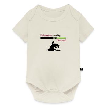Reiningqueen is loading - Baby Premium Kurzarmbody - Naturweiß - Vorne