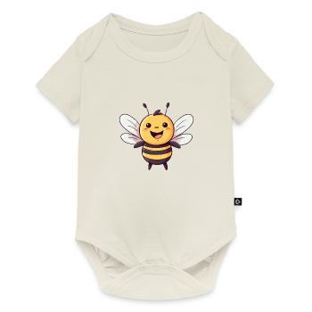 Honey Bees Beekeeper Child Insect Nature Cute Baby - Baby Premium short-sleeve bodysuit - off white - Front