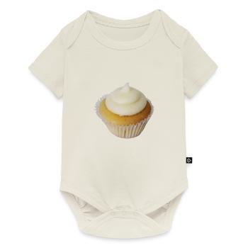 Cupcake Gift Idea Muffin Delicious Food - Baby Premium short-sleeve bodysuit - off white - Front