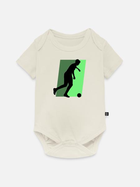 Futsal Futsalteam Futsal - Baby Premium Kurzarmbody - Naturweiß