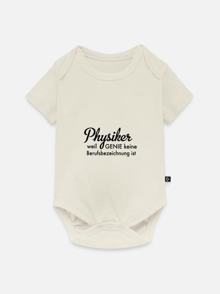 Physiker - Baby Premium Kurzarmbody - Naturweiß