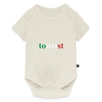Italy Tourist Gift Idea Italian Flag - Baby Premium short-sleeve bodysuit - off white - Front