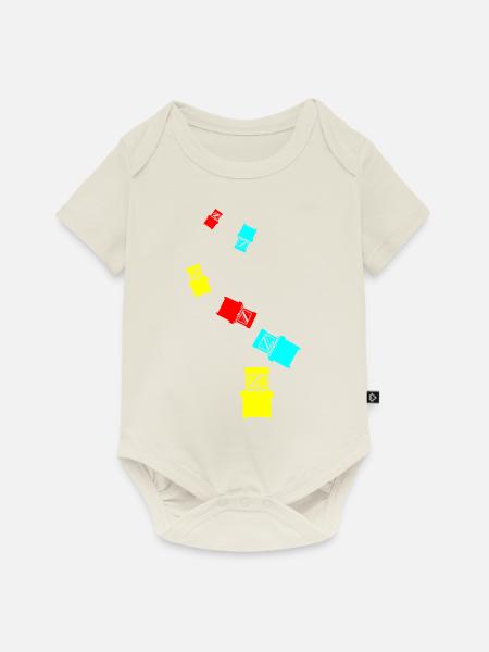 Arcade Retro Gamer - Baby Premium Kurzarmbody - Naturweiß