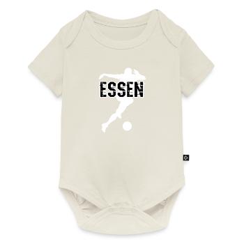 La nourriture, ma ville ! - Body à manches courtes Premium Bébé - blanc cassé - Devant