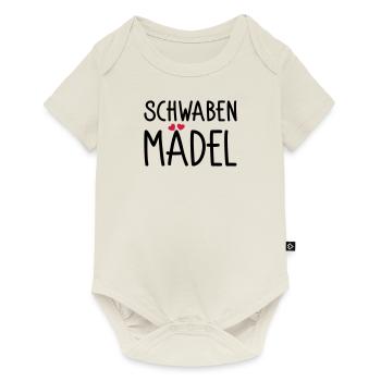 Schwabenmädel - Baby Premium Kurzarmbody - Naturweiß - Vorne