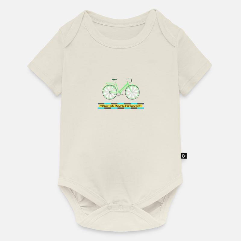 vélo - Body à manches courtes Premium Bébé - blanc cassé