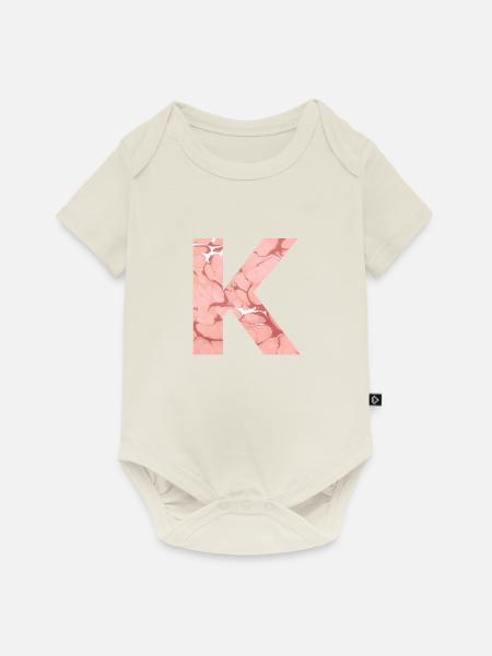 k 225 - Baby Premium Kurzarmbody - Naturweiß