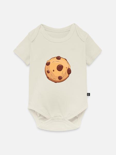 Chocolate Cookie - Baby Premium Kurzarmbody - Naturweiß