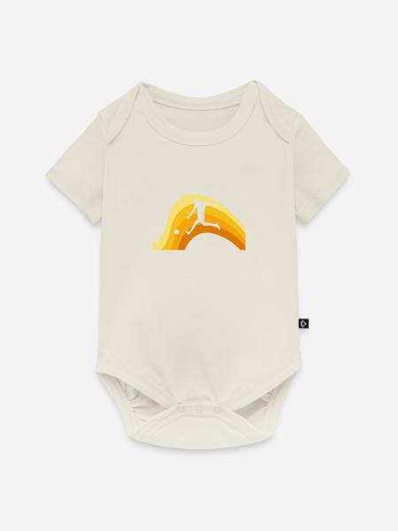 Futsal Futsalspieler - Baby Premium Kurzarmbody - Naturweiß