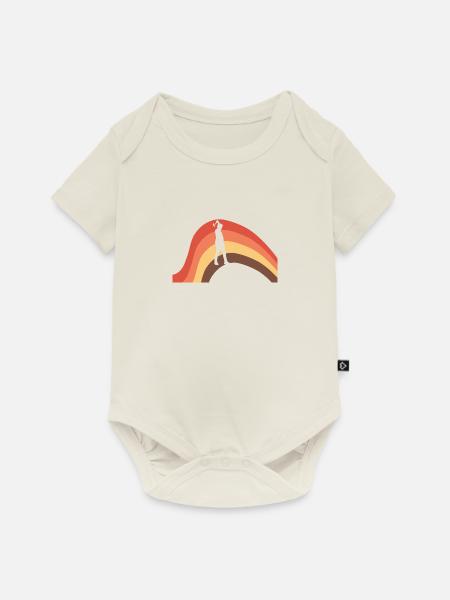 Axtwerfen Axe Throwing Axt - Baby Premium Kurzarmbody - Naturweiß