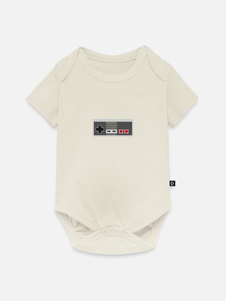 In Control - Retro Style! - Baby Premium Kurzarmbody - Naturweiß