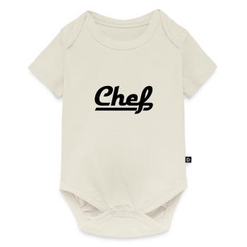 Chef - Baby Premium Kurzarmbody - Naturweiß - Vorne