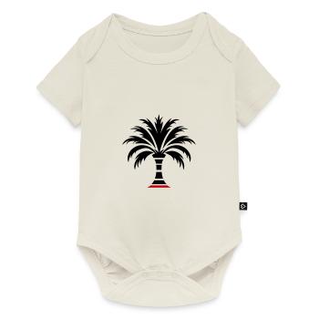 Palm Island - Baby Premium short-sleeve bodysuit - off white - Front