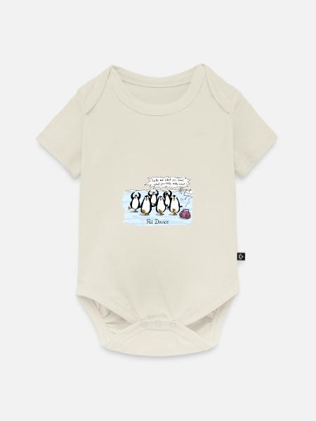 Poldance - Baby Premium Kurzarmbody - Naturweiß