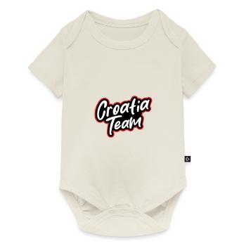 Croatia Team - Baby Premium short-sleeve bodysuit - off white - Front