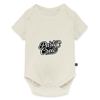 Party Crew - Baby Premium short-sleeve bodysuit - off white - Front