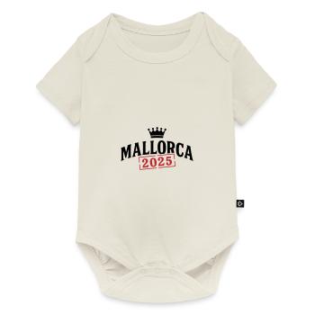 Mallorca 2025 Krone - Baby Premium short-sleeve bodysuit - off white - Front