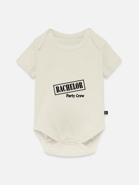 Bachelor Party Crew - Baby Premium Kurzarmbody - Naturweiß