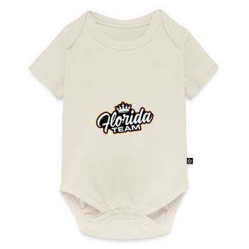 Équipe de Floride - Body à manches courtes Premium Bébé - blanc cassé - Devant