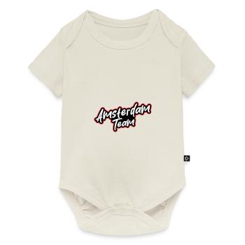 Amsterdam Team - Baby Premium short-sleeve bodysuit - off white - Front