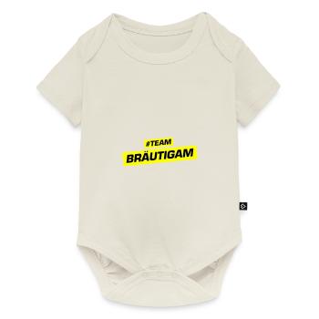 Team Groom Wedding Party Wedding - Baby Premium short-sleeve bodysuit - off white - Front