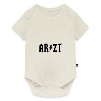 Arzt - Baby Premium Kurzarmbody - Naturweiß - Vorne
