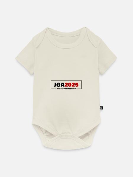 Jga 2025 Junggesellenabschied Bräutigam - Baby Premium Kurzarmbody - Naturweiß