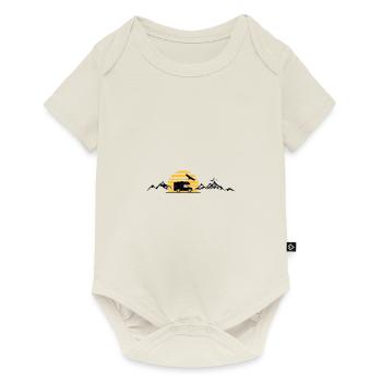 CAMPER BUS Camper Car Sun - Baby Premium short-sleeve bodysuit - off white - Front