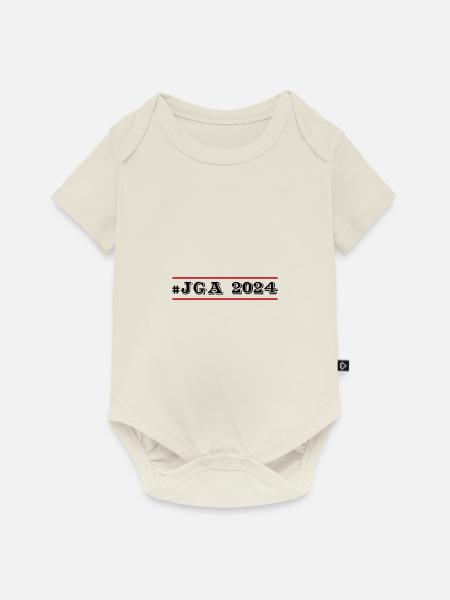 Jga 2024 - Baby Premium Kurzarmbody - Naturweiß