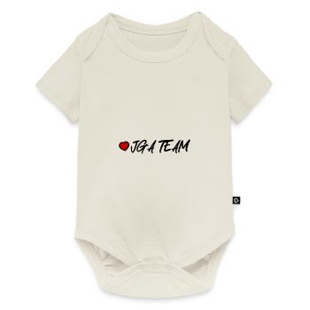 Bachelor Party Team Heart Bachelorette Party - Baby Premium short-sleeve bodysuit - off white - Front