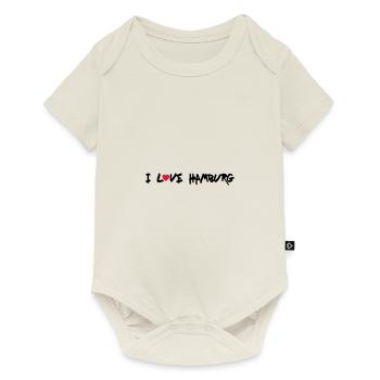 J'adore Hambourg - Body à manches courtes Premium Bébé - blanc cassé - Devant