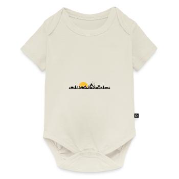 SPORT HOLIDAY NATURE Mountains Landscape - Baby Premium short-sleeve bodysuit - off white - Front