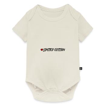 Cœur en édition limitée - Body à manches courtes Premium Bébé - blanc cassé - Devant