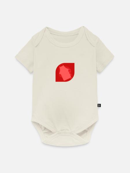 Backwaren Bäcker Backwaren - Baby Premium Kurzarmbody - Naturweiß