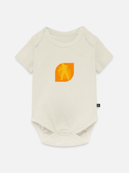 Pitcher Werfen Cricketspieler - Baby Premium Kurzarmbody - Naturweiß