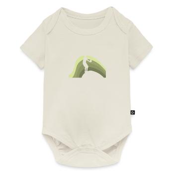 Dodgeball Player Ball Sports Dodgeball Player - Baby Premium short-sleeve bodysuit - off white - Front
