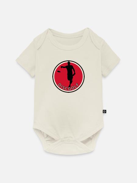 Disc Disc - Baby Premium Kurzarmbody - Naturweiß