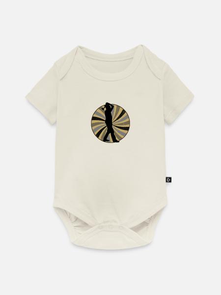 Axe Throwing Sportart - Baby Premium Kurzarmbody - Naturweiß