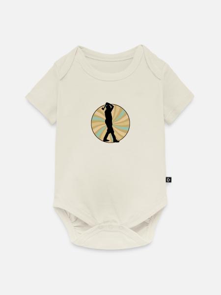 Axtwerfen Sportart Axtwerfen - Baby Premium Kurzarmbody - Naturweiß