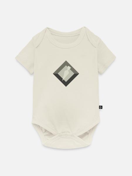 Backwaren Muffin Muffin - Baby Premium Kurzarmbody - Naturweiß