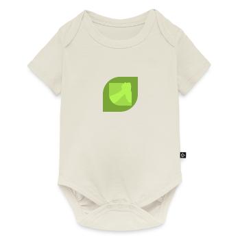 Strong Man Arm Wrestling Bench Press - Baby Premium short-sleeve bodysuit - off white - Front
