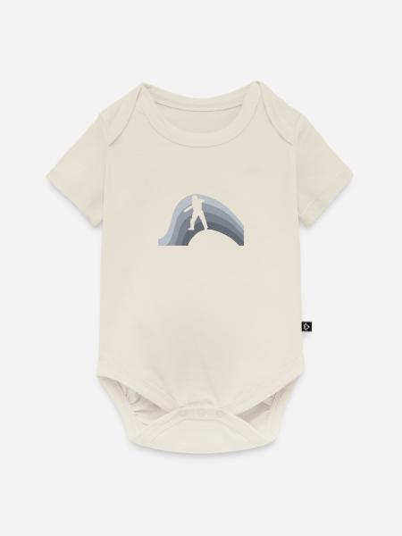 Pitcher Cricket Pitcher - Baby Premium Kurzarmbody - Naturweiß