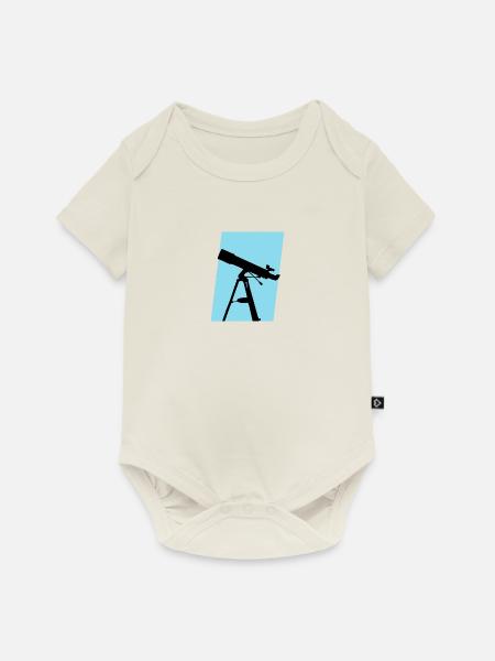 Physik Physiker Himmelskörper - Baby Premium Kurzarmbody - Naturweiß