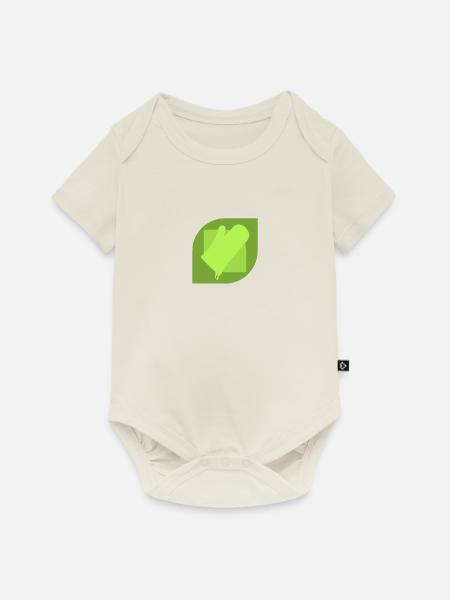 Backwaren Backwaren Backen - Baby Premium Kurzarmbody - Naturweiß