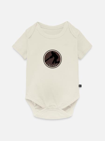 Pitcher Cricketspieler Cricketspieler - Baby Premium Kurzarmbody - Naturweiß