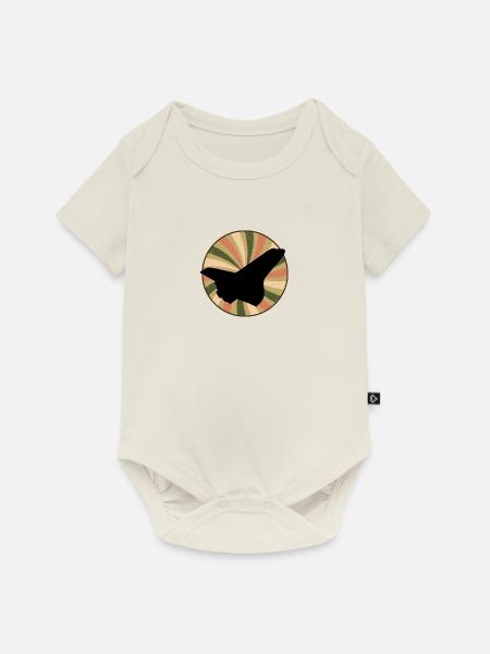 Luftfahrt Pilot Luftfahrt - Baby Premium Kurzarmbody - Naturweiß