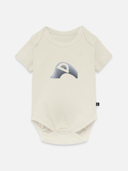 Konstrukteur Konstrukteur - Baby Premium Kurzarmbody - Naturweiß